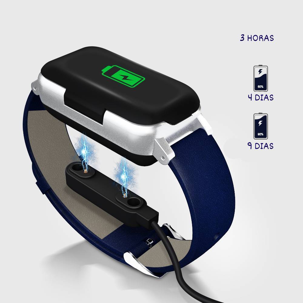 Relógio Smartwatch LEMFO 2 em 1 Com fones de ouvido TWS Acoplados. - Imagem 6