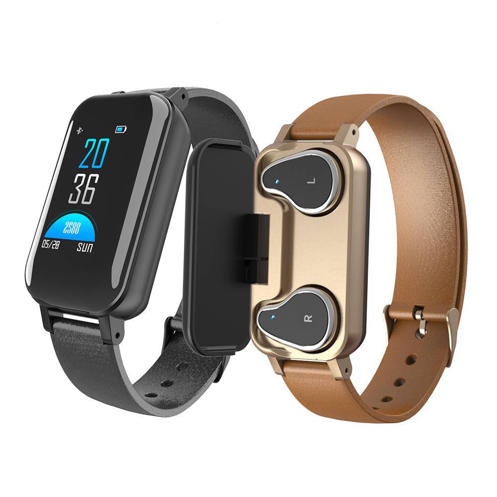 Relógio Smartwatch LEMFO 2 em 1 Com fones de ouvido TWS Acoplados. - Imagem 8