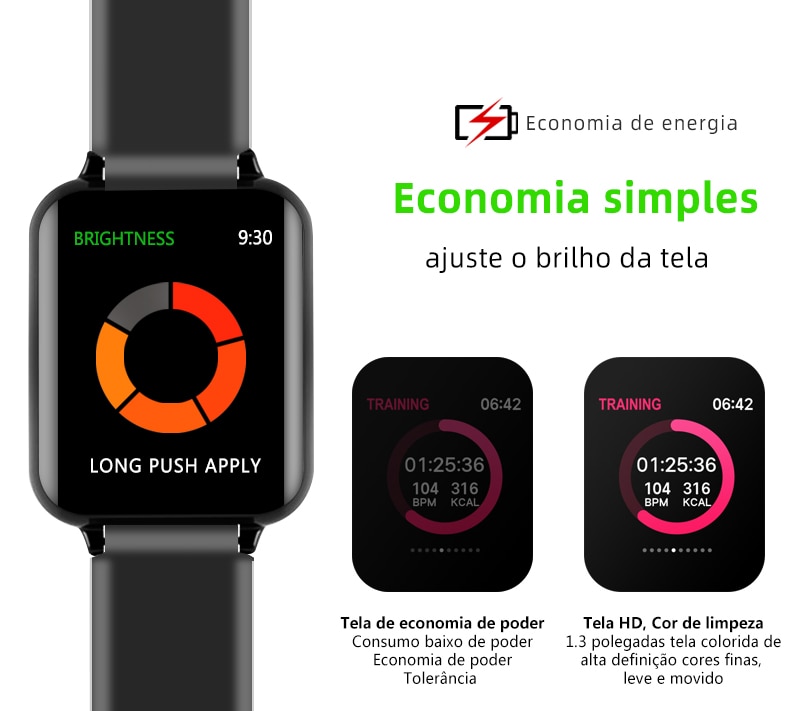 Relógio Inteligente Smartwatch B57 Hero Band 3 - Imagem 7