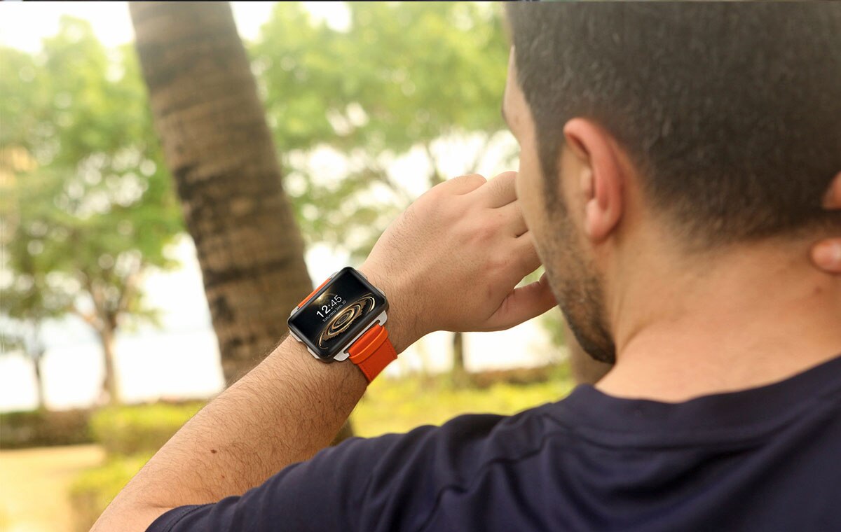 Relógio inteligente lemfo lem4 pro 3G gps - Imagem 10
