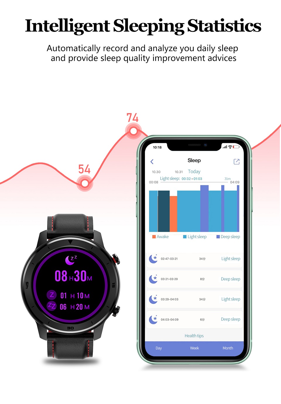 Relógio Inteligente Smart Watch DT78 - Imagem 7
