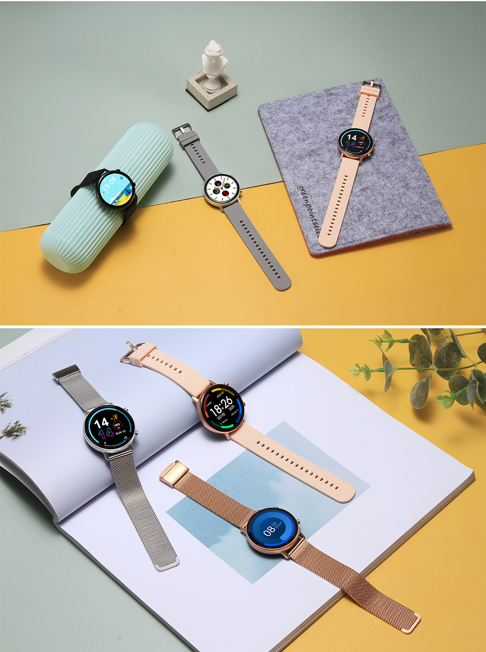 Relógio Inteligente Smart Watch DT96 Unissex - Imagem 8