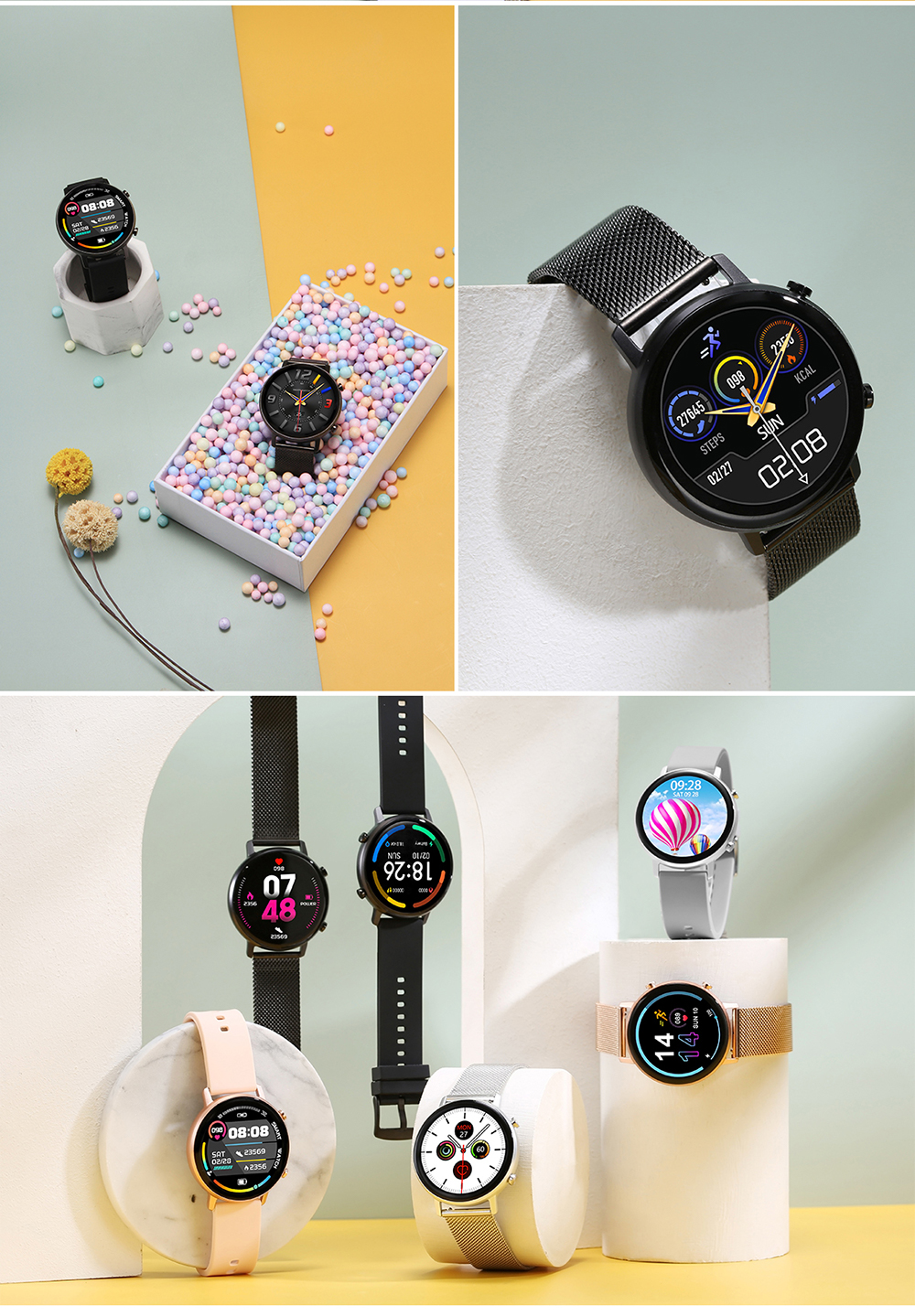 Relógio Inteligente Smart Watch DT96 Unissex - Imagem 7