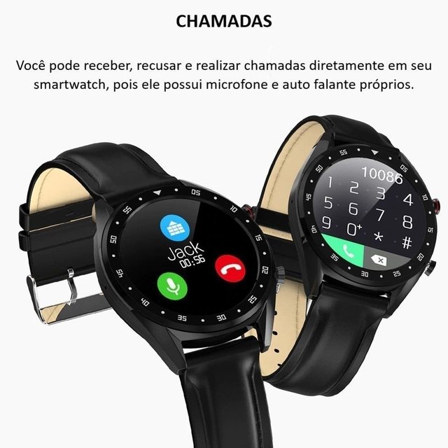 Relógio Inteligente SmartWatch L7 Prova de Água - Imagem 5